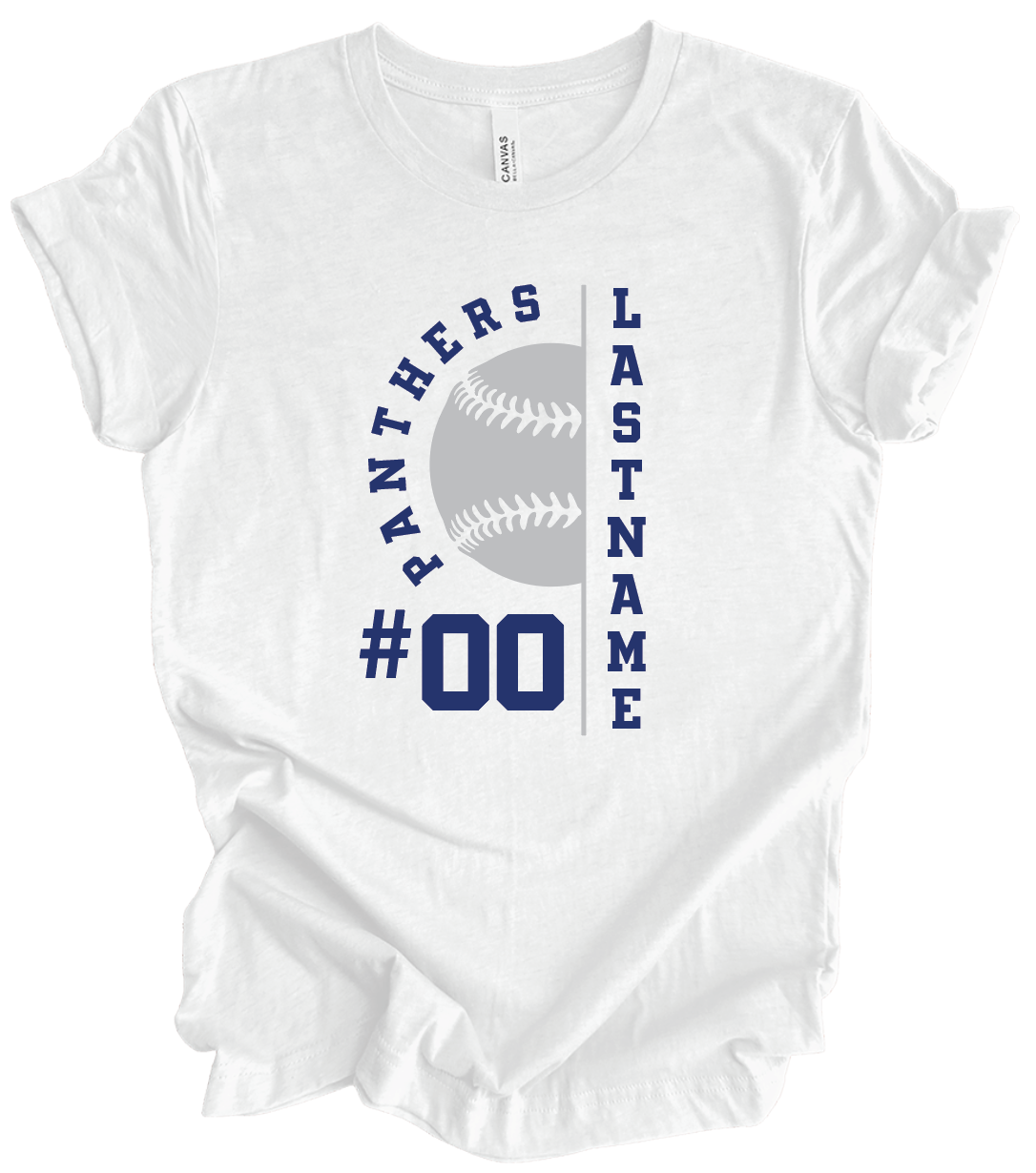 Reitz Softball w/ Custom Last Name and Number