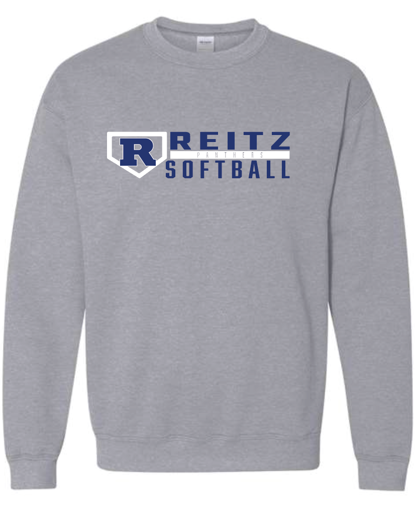 Reitz Panthers Softball Crew Sweatshirt