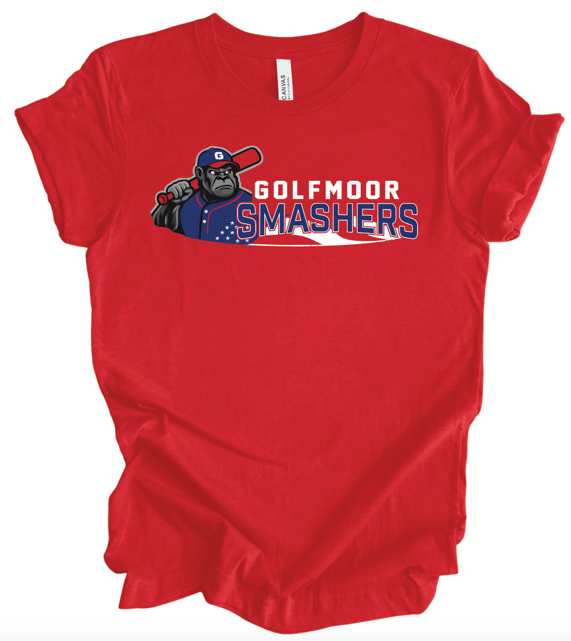 Golfmoor Smashers Gorilla T-Shirt