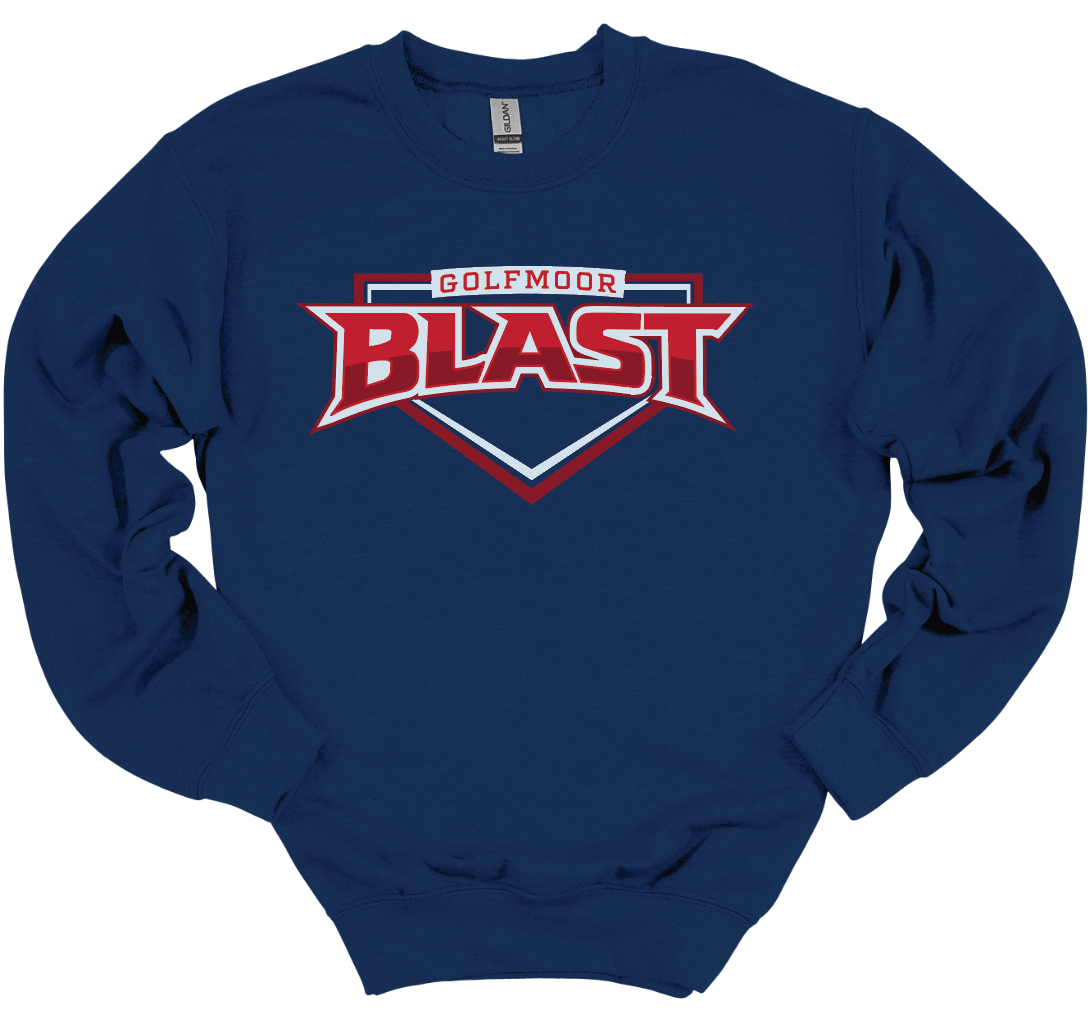 Blast Home Plate Logo Crew Sweatshirt