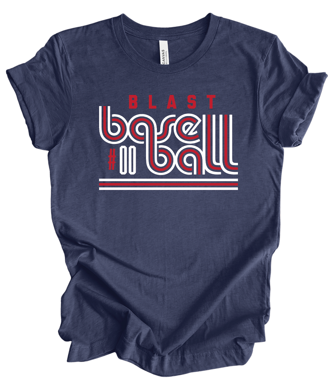 Blast Baseball Retro w/ Custom Number