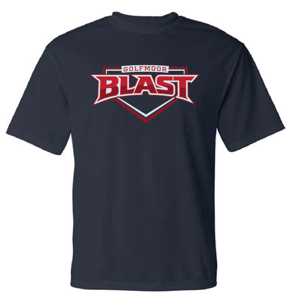 Blast Home Plate Logo Dry-Fit
