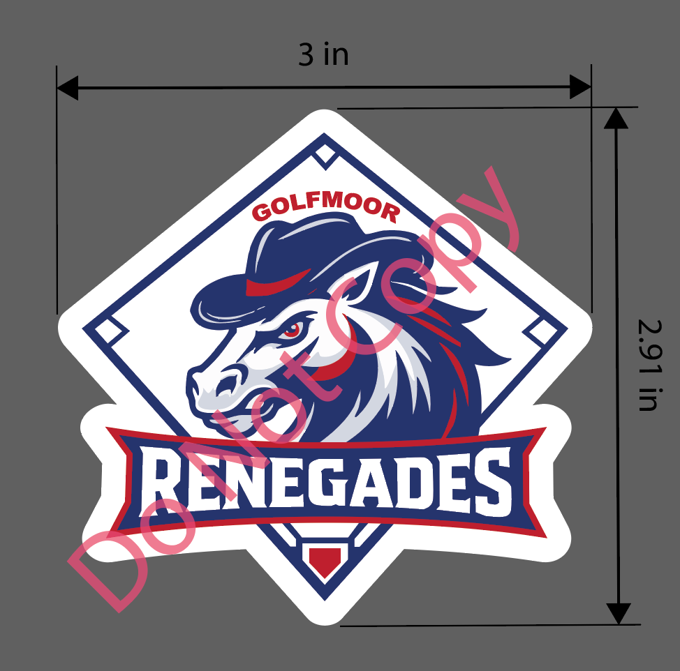 Renegades UVDTF Sticker/Decal - Pack of 5