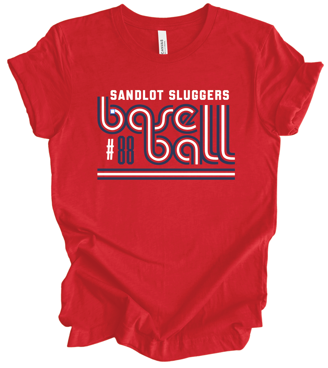Sandlot Sluggers Retro w/ Custom Number