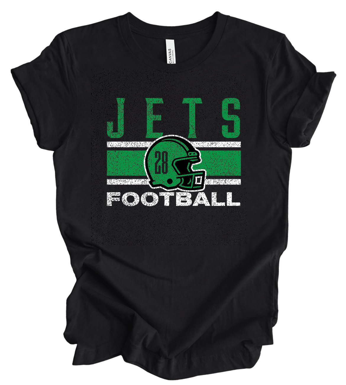 EJFL Jets Helmet w/ Custom Number