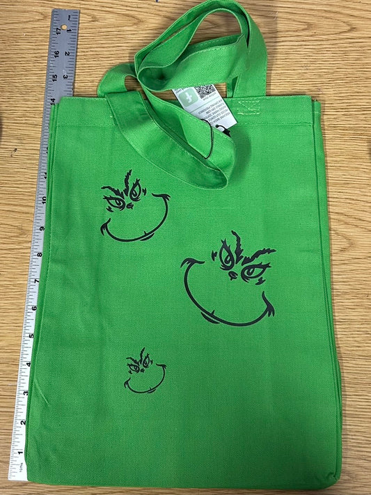 Grinch Gift Bag/Library/Grocery Bag - In-Stock