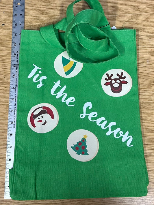 Christmas Cookie Gift Bag/Library/Grocery Bag - In-Stock