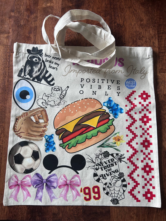 No-Waste Tote - Library/Grocery Bag - In-Stock