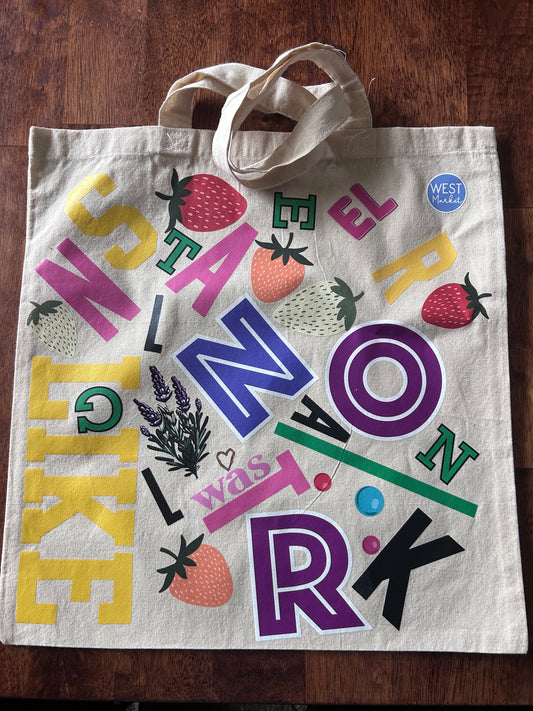 No-Waste Tote - Library/Grocery Bag - In-Stock