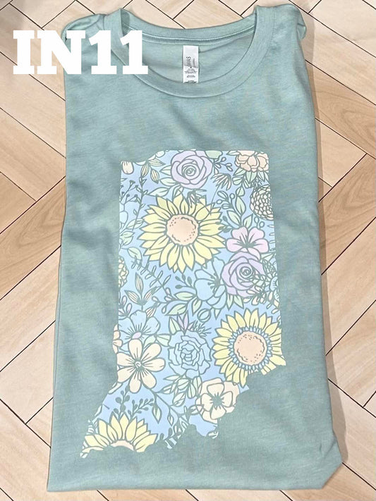 Indiana Floral - Pastel Color