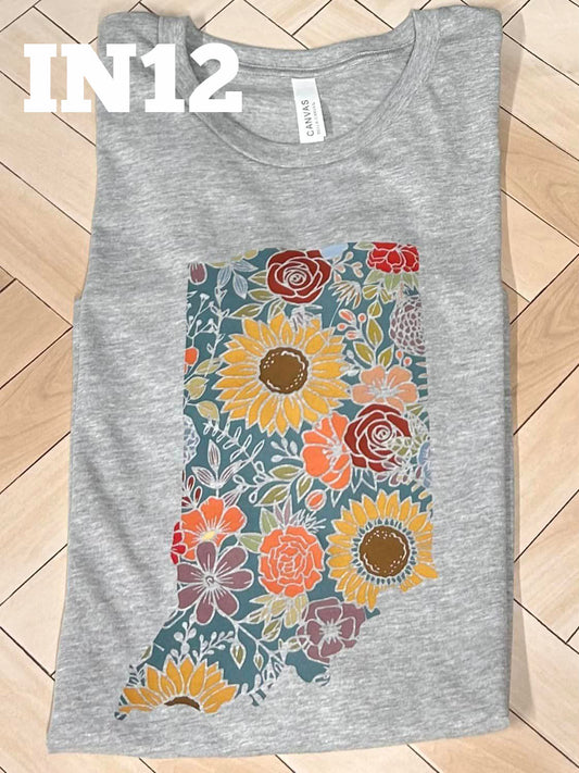 Indiana Floral - Full Color