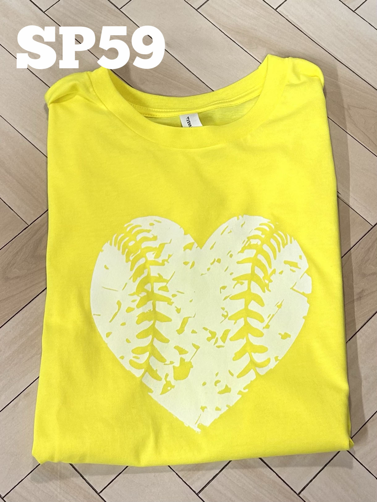 Baseball/Softball Heart - Youth