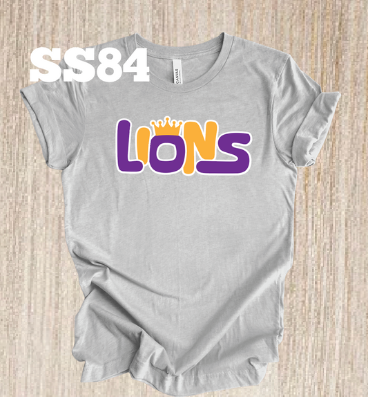 ELS Lions Bubble Letters