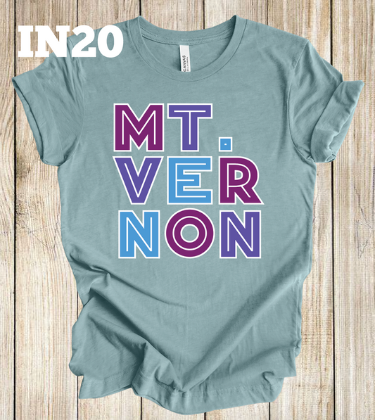 Mt. Vernon - blue/purple