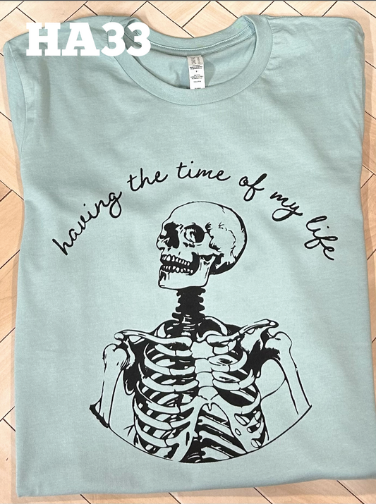 Having the Time of my Life Skeleton