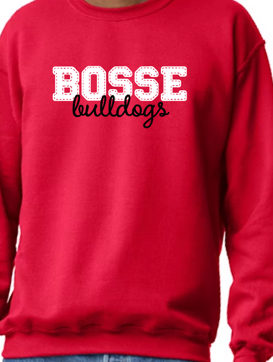 Bosse Faux Stitched Crew