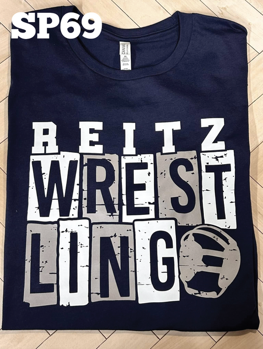Reitz Wrestling - Distressed