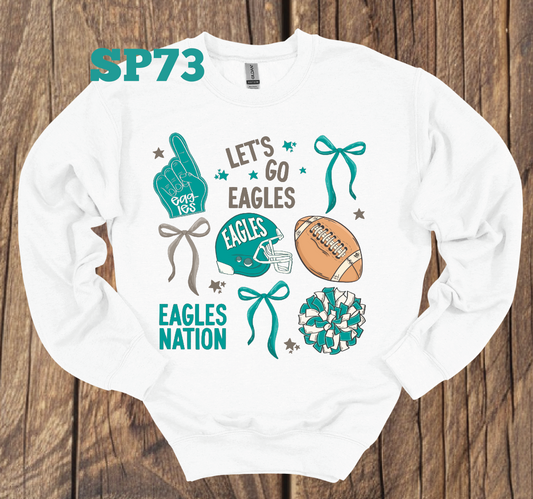 Philadelphia Eagles Bows