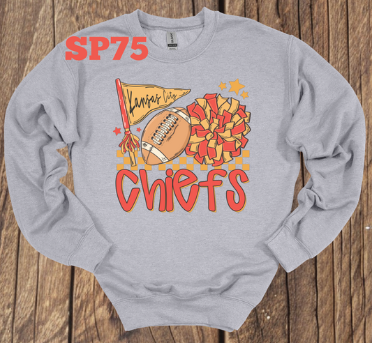 Kansas City Chiefs w/ Pennant