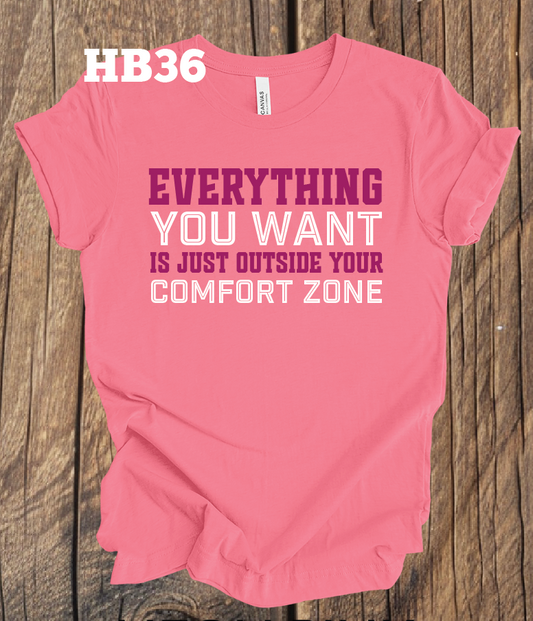 Everything You Want is Just Outside Your Comfort Zone