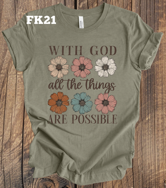 With God All Things Are Possible