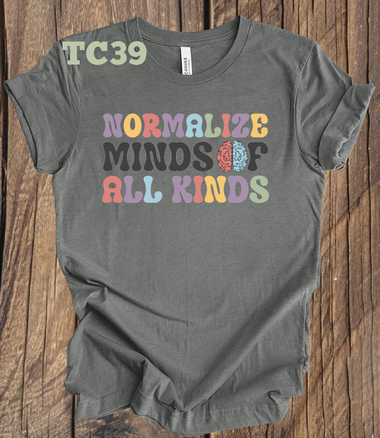 Normalize Minds of All Kinds