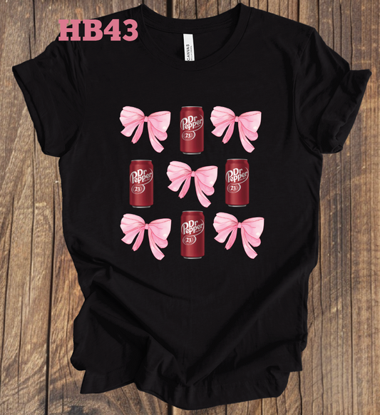 Dr. Pepper Bows