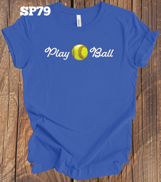 Play Ball - Softball