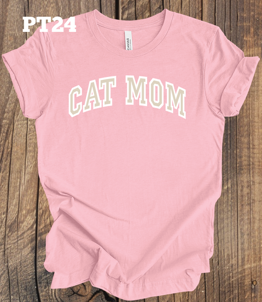 Cat Mom - Outlined