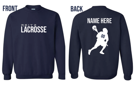 Reitz Lacrosse Option B Crewneck Sweatshirt