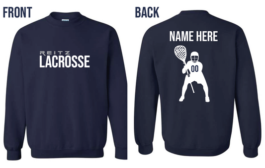 Reitz Lacrosse Option A Crewneck Sweatshirt