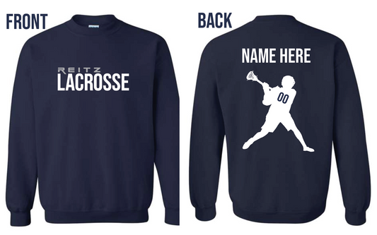 Reitz Lacrosse Option C Crewneck Sweatshirt