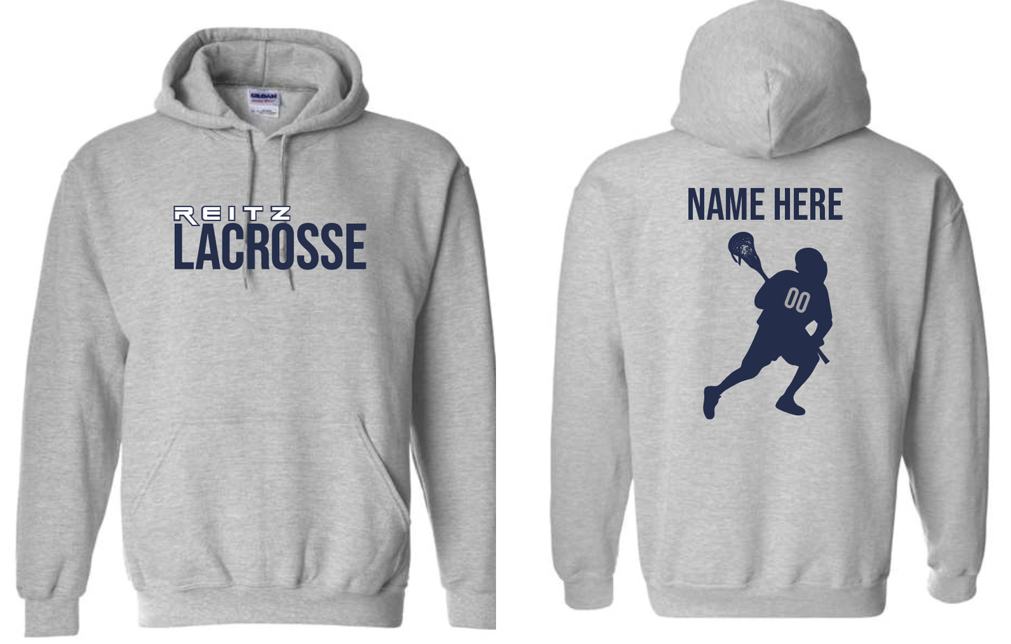 Reitz Lacrosse Option B Hoodie