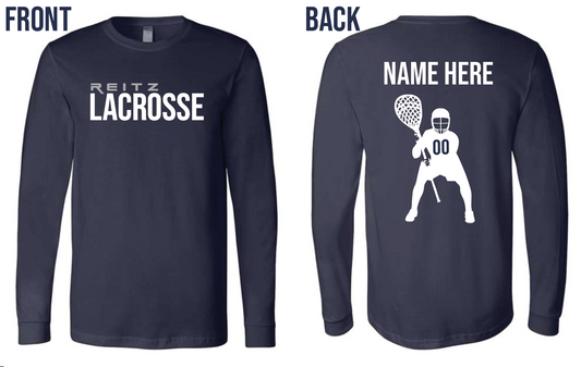 Reitz Lacrosse Option A Long Sleeve