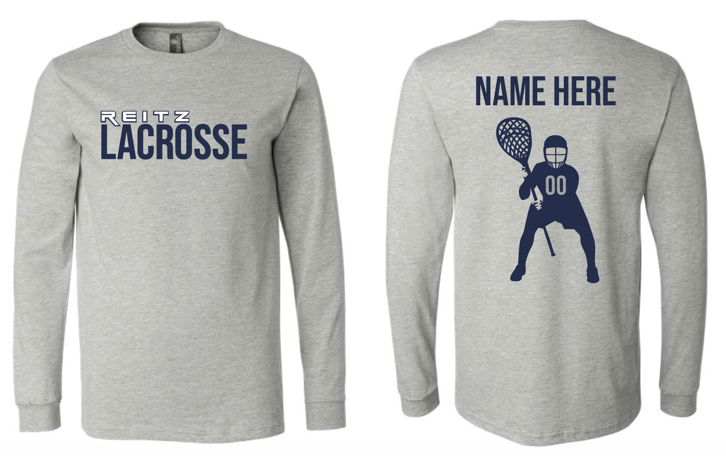 Reitz Lacrosse Option A Long Sleeve