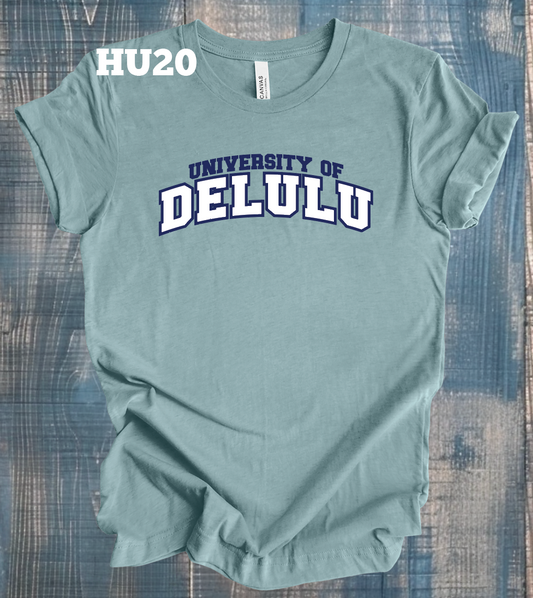 University of Delulu - white design