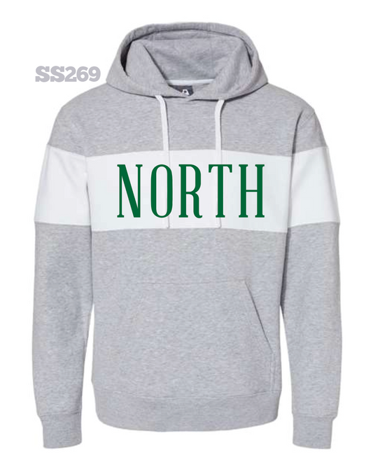 North Colorblocked Hoodie