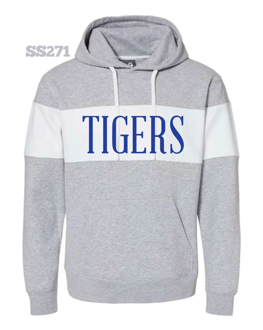 Tigers Colorblocked Hoodie