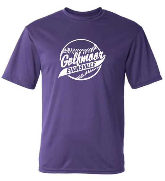 Golfmoor ROOKIE Purple Team Spirit Dry-Fit