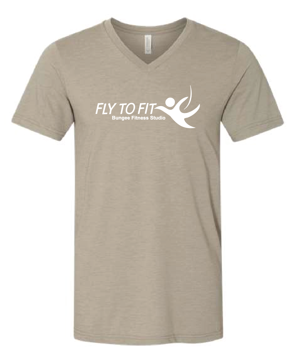 Fly To Fit Staff - Bella+Canvas V-Neck