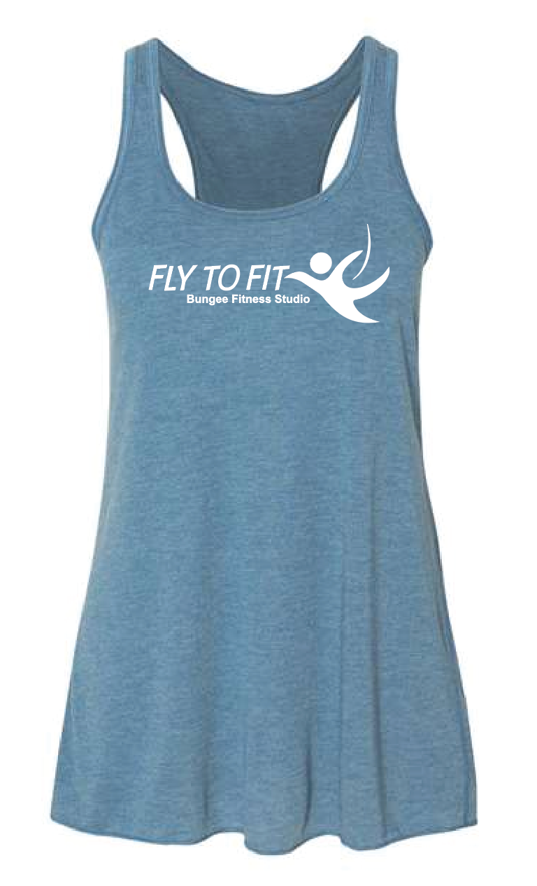 Fly To Fit Staff - Bella+Canvas Flowy Racer Back Tank