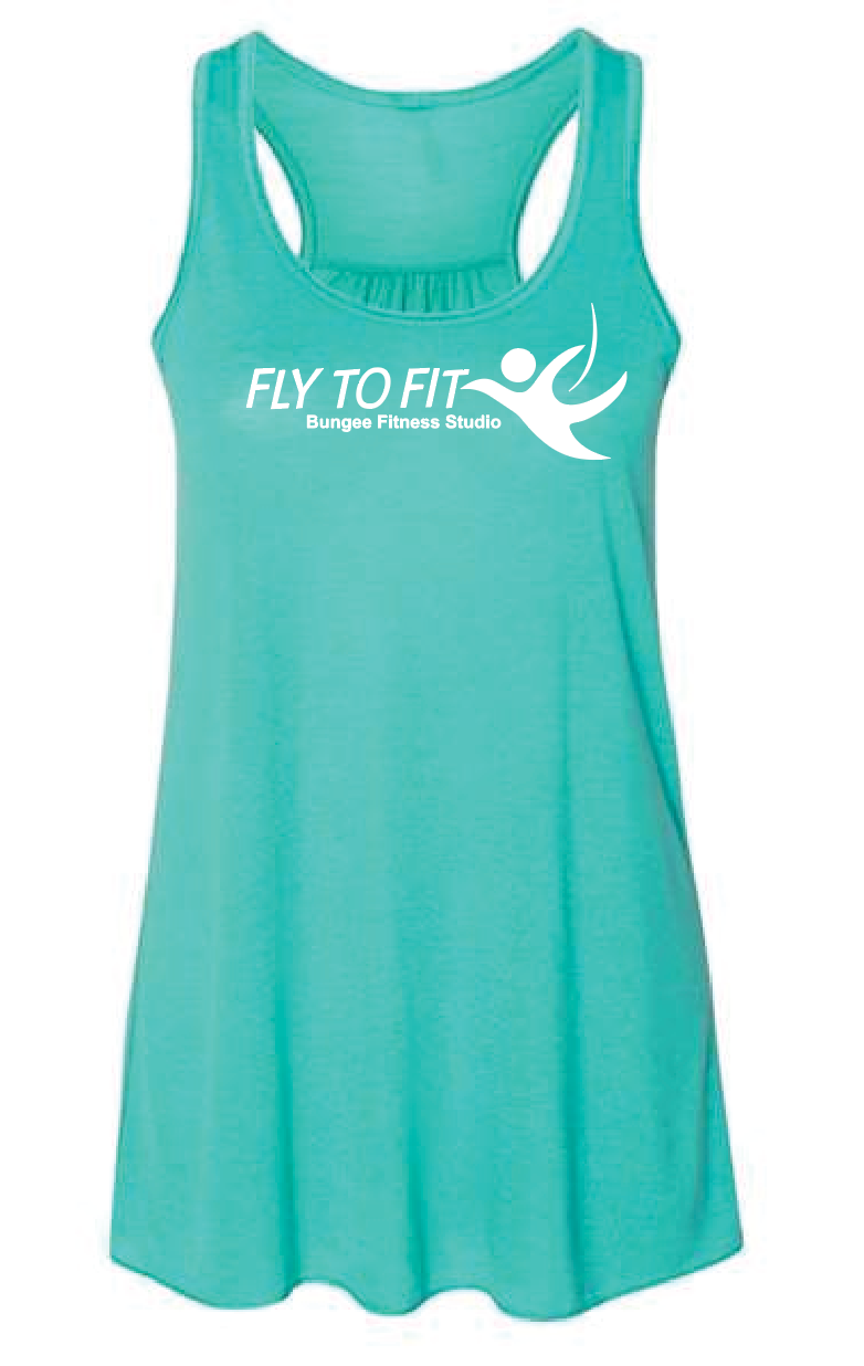 Fly To Fit Staff - Bella+Canvas Flowy Racer Back Tank