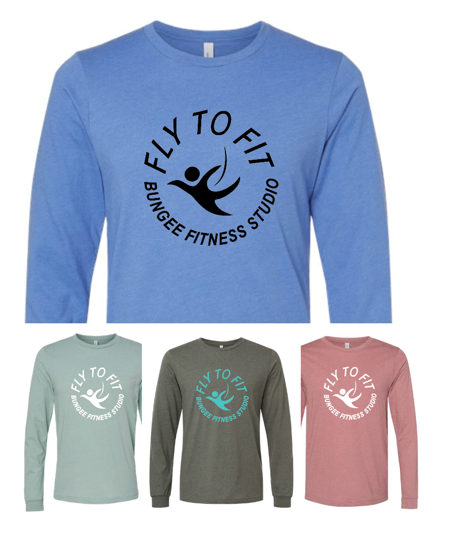 Fly To Fit Staff - Bella+Canvas Long Sleeve Tee
