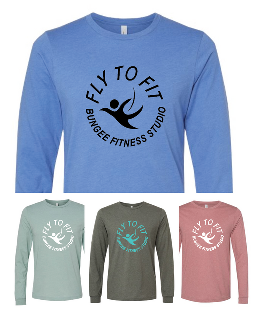 Fly To Fit Staff - Bella+Canvas Long Sleeve Tee