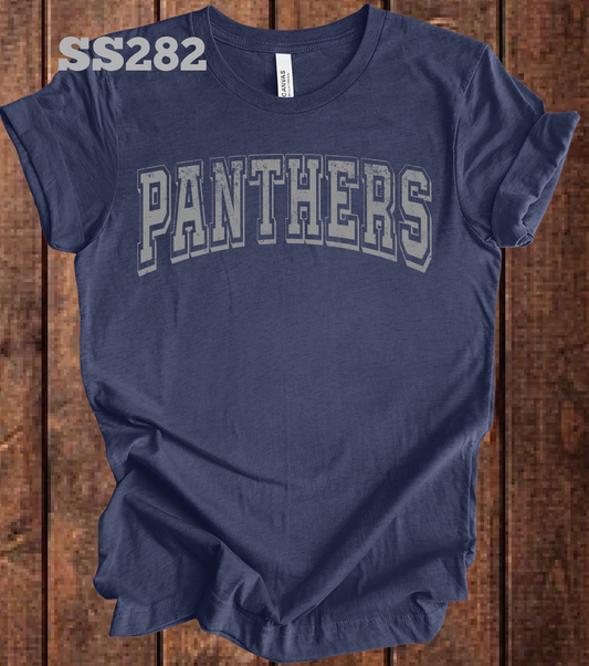 Panthers Varsity Curve w/ Shadow