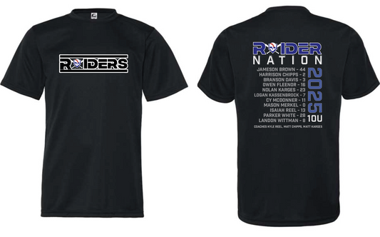 Raiders 2025 Roster Tee Dry-Fit