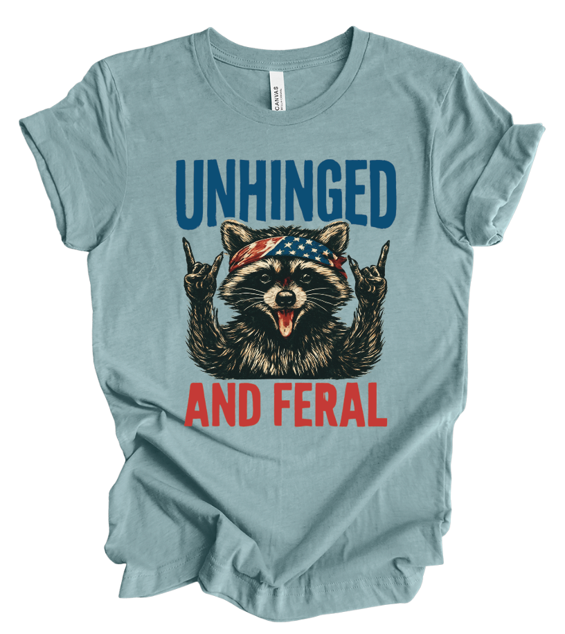 Unhinged and Feral USA Raccoon