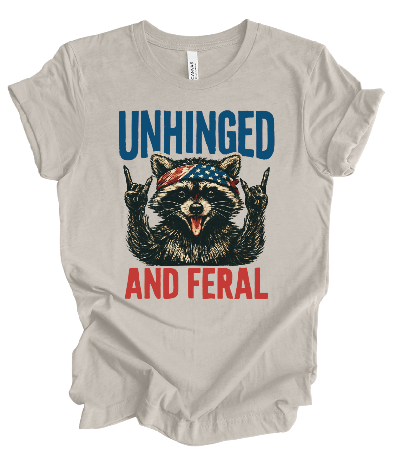 Unhinged and Feral USA Raccoon