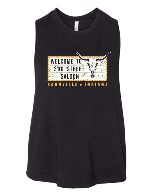 3rd Street Saloon - Cropped Tank