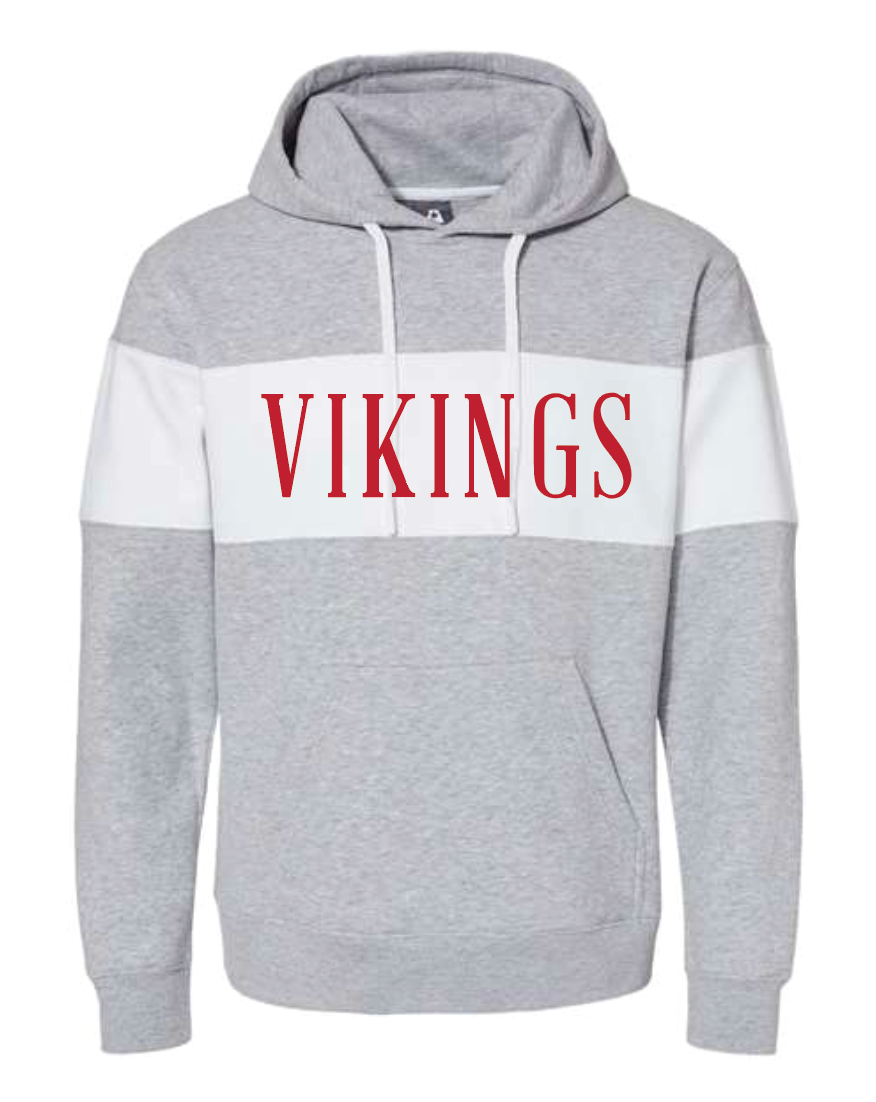 North Posey Vikings Colorblocked Hoodie